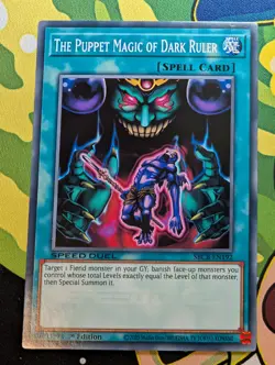 The Puppet Magic Of Dark Ruler SBCB-EN192 - Common - Yugioh - Image 1