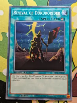 Revival of Dokurorider - SBCB-EN187 - Common - Yugioh - Image 1