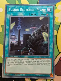 Fusion Recycling Plant SBCB-EN016 - Common - Yugioh - Image 1