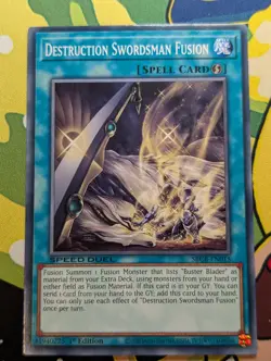 Destruction Swordsman Fusion - SBCB-EN015 - Common - Yugioh - Image 1