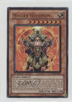 Master Hyperion 1st Ed. YuGiOh Lost Sanctuary Structure Deck #SDLS-EN001 1p5 - Image 1
