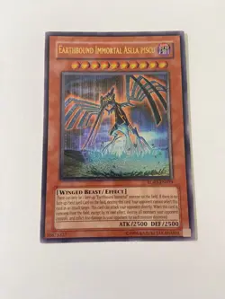 Yugioh Earthbound Immortal Aslla Piscu RGBT-EN019 Ultimate Rare - VLP/NM - Image 1