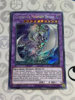 Chimeratech Megafleet Dragon - BLAR-EN085 - Secret Rare (NM) Yugioh - Image 1
