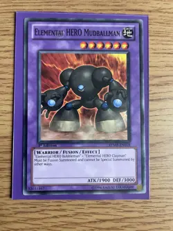 Yu-gi-oh Elemental Hero Mudballman RYMP-EN018 Rare 1st Edition NM Card - Image 3