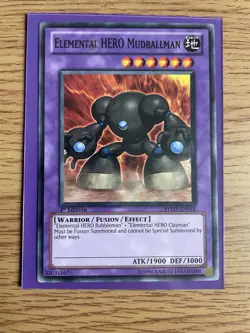 Yu-gi-oh Elemental Hero Mudballman RYMP-EN018 Rare 1st Edition NM Card - Image 4