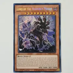 Lord of the Heavenly Prison - RA03-EN029 - NM - Secret Rare - 1st ed - Yugioh - Image 1