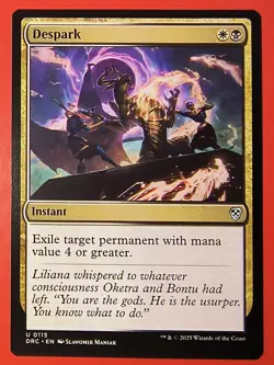 MTG, AETHERDRIFT: DESPARK - UNCOMMON #0115, DRC, REGULAR FINISH, NM, - Image 1