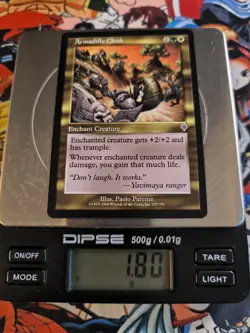 Armadillo Cloak 🇬🇧 Nm Mtg Invasion 2001 Magic Card White / Green Og Enchant - Image 2