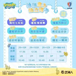 （10 boxes）Spongebob Kabao Trading Card Anime TCG Mysterious Polarod vol.1 - Image 4