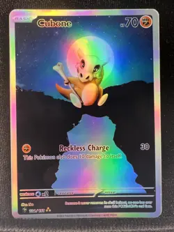 Pokemon Fanart Cubone Card - Image 1