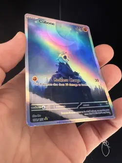 Pokemon Fanart Cubone Card - Image 3