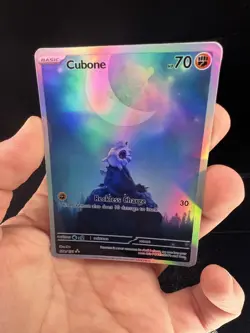 Pokemon Fanart Cubone Card - Image 4