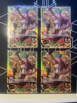 One Piece TCG Legacy of the Master Jewelry Bonney Card OP12 -118 Secret X4 - Image 1