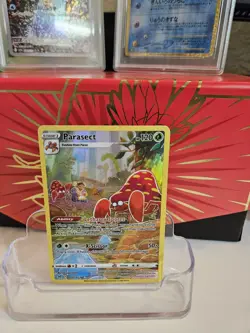 Pokemon TCG Parasect Trainer Gallery Holo Ultra Rare Card TG01/TG30 Lost Origin - Image 1
