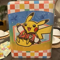 2025 Pokemon World Championships 9 Pocket Card Binder Anaheim Worlds - Image 2
