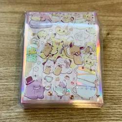 Pokemon TCG 60 Card Sleeves Eevee Pikachu Mimikky 91 × 66mm Standard Size New JP - Image 1