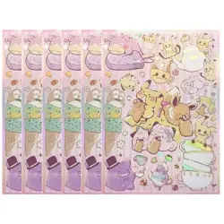 Pokemon TCG 60 Card Sleeves Eevee Pikachu Mimikky 91 × 66mm Standard Size New JP - Image 4