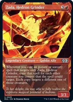 Zada, Hedron Grinder -Foil Near Mint MTG - Image 1
