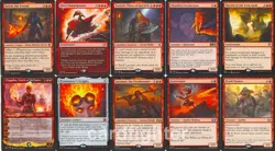 Custom Burn Commander EDH Deck - Torbran, Thane of Red Fell - MTG Magic - Image 1