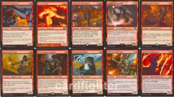 Custom Burn Commander EDH Deck - Torbran, Thane of Red Fell - MTG Magic - Image 2