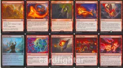 Custom Burn Commander EDH Deck - Torbran, Thane of Red Fell - MTG Magic - Image 4