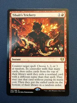 MTG Tibalt's Trickery - Promo Pack: Kaldheim (PPKHM) NM - Image 1