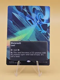 Mutavault (0073) Borderless Foil MTG Edge Of Eternities - Image 1