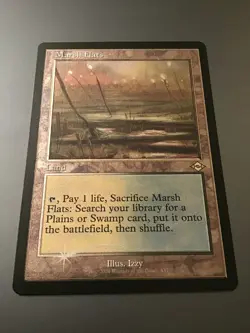 MTG Modern Horizons 2 Retro Frame Etched Foil #437 Marsh Flats NM - Image 1