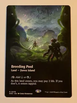 Breeding Pool (Borderless) Edge of Eternities - MTG NM - Image 1