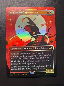 MTG #0300 Ragost Deft Gastronaut Edge of Eternities Lobster Citizen - Image 1