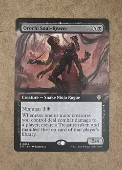 Orochi Soul-Reaver Extended Art Commander: Outlaws of Thunder Junction MN MTG - Image 1