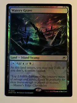 Watery Grave 0261 Foil Edge Of Eternities EOE MTG NM - Image 1