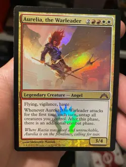MTG - Aurelia, the Warleader - Foil - Gatecrash - Image 2