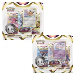 2 x Astral Radiance POKEMON TCG Three Booster Blister Packs Eevee + Sylveon - Image 1