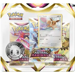 2 x Astral Radiance POKEMON TCG Three Booster Blister Packs Eevee + Sylveon - Image 2