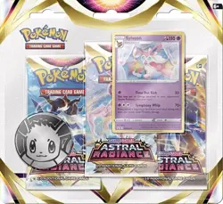 2 x Astral Radiance POKEMON TCG Three Booster Blister Packs Eevee + Sylveon - Image 3