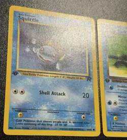 Pokemon Team Rocket Dark Blastoise 3/82 First Edition Dark Wartortle Squirtle - Image 2