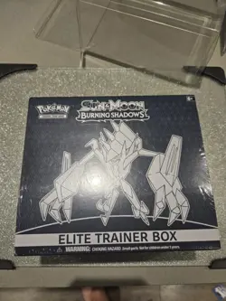 POKEMON SUN & MOON BURNING SHADOWS ETB FACTORY SEALD ELITE TRAINER BOX - Image 1