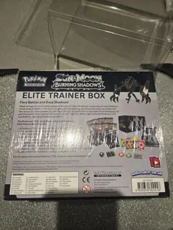POKEMON SUN & MOON BURNING SHADOWS ETB FACTORY SEALD ELITE TRAINER BOX - Image 5