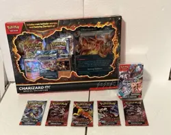 Pokemon TCG Lot-Destined Rivals,Paradox Rift,Journey Together,Charizard Box-New- - Image 1