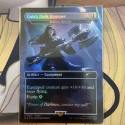 MTG Gaia Dark Hammer Foil Secret Lair English Version - Image 1