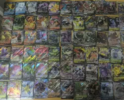 Pokemon TCG S-Chinese Pokemon PTCG RR RRR HOLO Rare Cards Lot 100 PCS No-repeat - Image 1