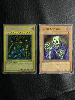 Yugioh Gate Guardian MRD-000 1st Edition Secret Rare Faded Misprint - Image 2