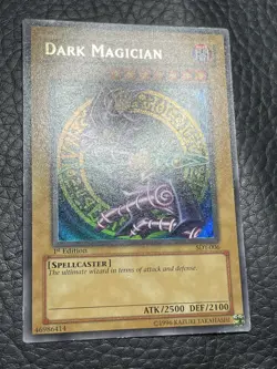 Yugioh Dark Magician SDY-006 1st Edition North American Glossy - Image 3