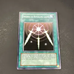 Swords of Revealing Light SD6 1st Edition 2006 Yugioh LP Short Print - Image 1