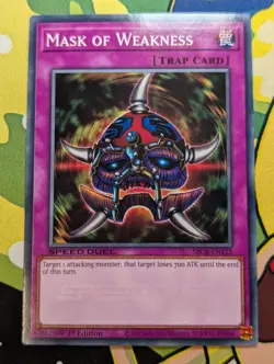 Mask of Weakness - SBCB-EN123 - Common - Yugioh - Image 1