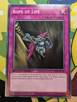 Rope of Life - SBCB-EN144 - Common - Yugioh - Image 1