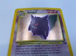 Pokemon Card - Gengar 5/62 Fossil *HP* Rare Holo - Image 4