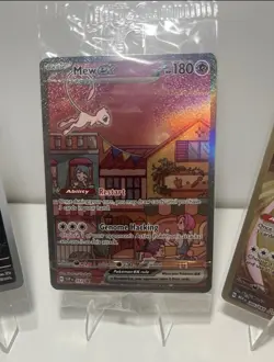 Pokemon 151 3 Card Promo Set Gold Metal,Mew,Mewtwo Ultra Premium Collection UPC - Image 2