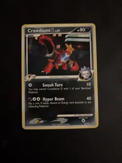 Pokemon Card Crawdaunt G LV.61 Supreme Victors 23/147 EXC/NM Non-Holo Rare TCG!! - Image 1